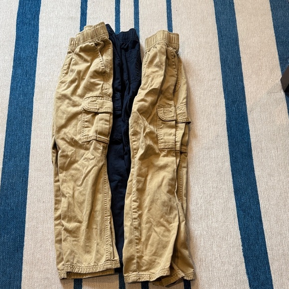 Place Other - The Children’s Place boy’s  Cargo Pants in Tan and Black. Size 8 SLIM.
